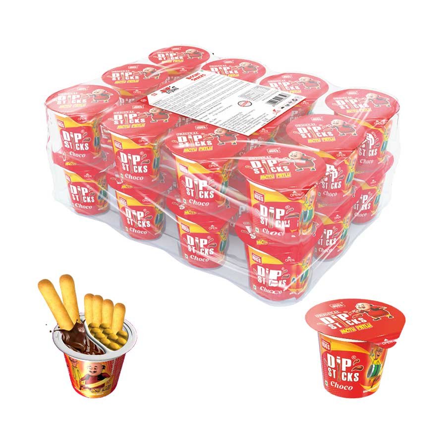DIP STICKS CHOCO 24pcs TRAY