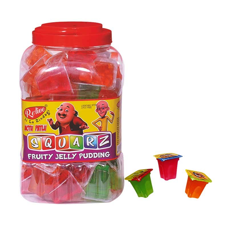 Squarz Jelly- Pudding Jar 50 Pcs