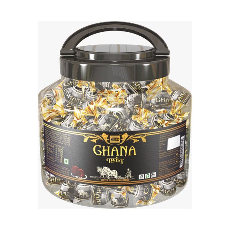 GHANA TWIST JAR 60 pcs