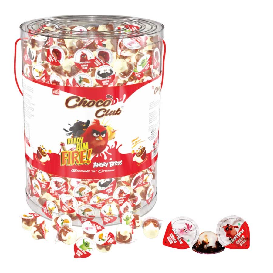 CHOCO CLUB ROUND JAR 150pcs