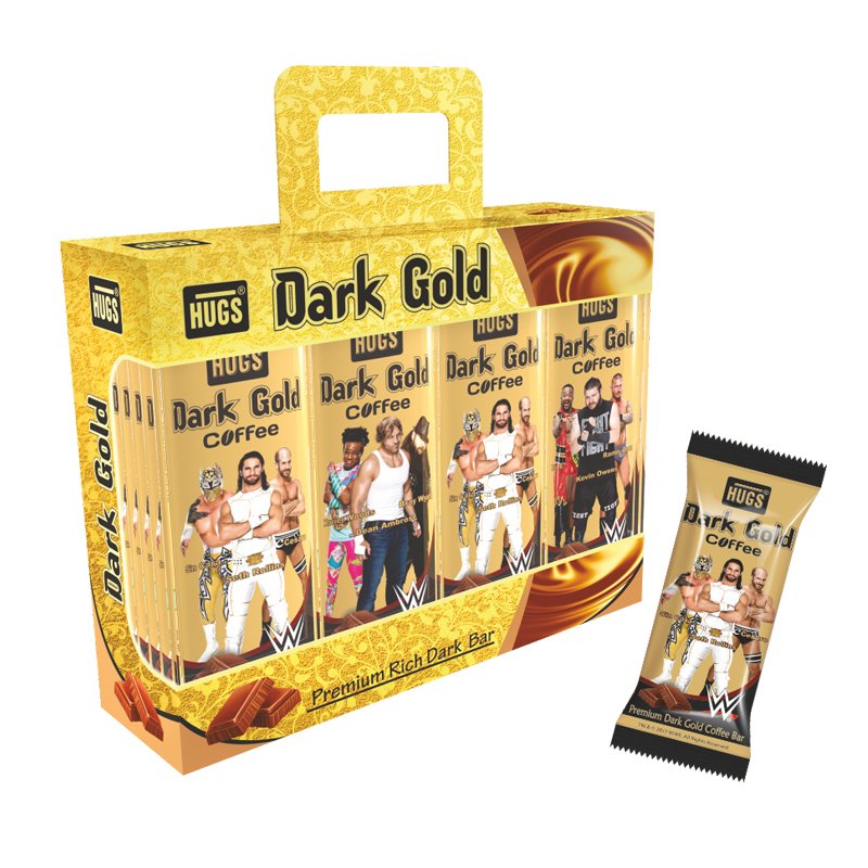 DARK GOLD BAR STANDING BOX 30+3PCS
