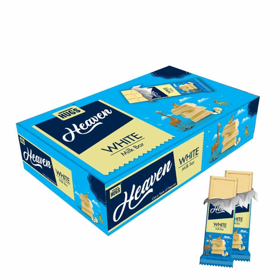 Heaven white milk bar 33pcs